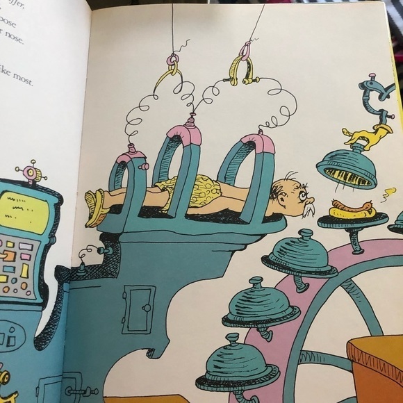 VTG Dr Seuss You’re Only Old Once l! A Book For Obsolete Children Hardcover 1986 - Picture 6 of 7